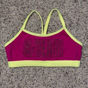Spirit of Texas A-team sports bra